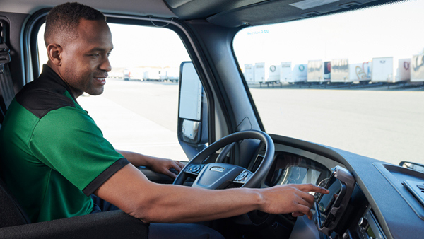 OD Driver typing Freight Information - 600x338